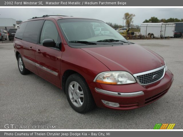 2002 Ford Windstar SE in Matador Red Metallic