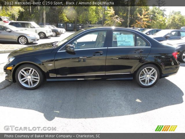 2012 Mercedes-Benz C 250 Sport in Black