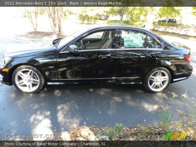 2012 Mercedes-Benz C 250 Sport in Black
