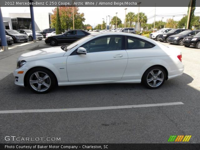 2012 Mercedes-Benz C 250 Coupe in Arctic White