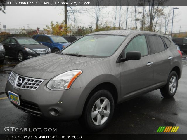 2010 Nissan Rogue SL AWD in Gotham Gray