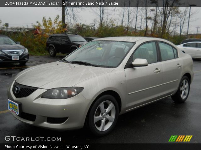 2004 Mazda MAZDA3 i Sedan in Shimmering Sand Mica