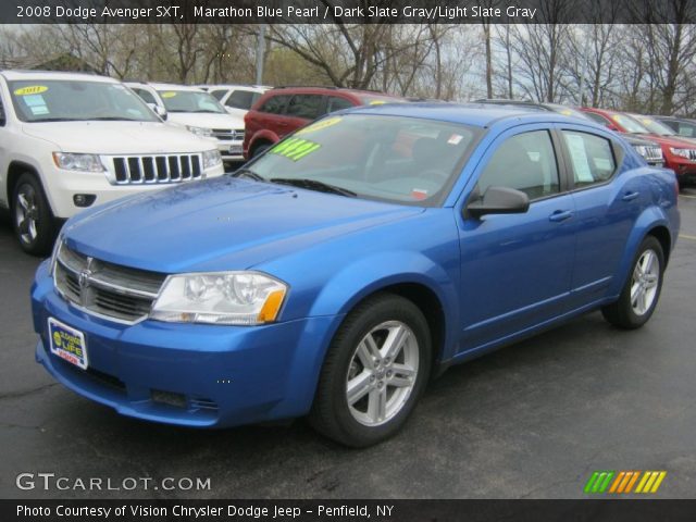 2008 Dodge Avenger SXT in Marathon Blue Pearl