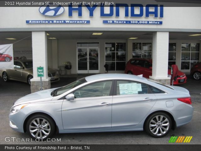 2012 Hyundai Sonata SE in Iridescent Silver Blue Pearl