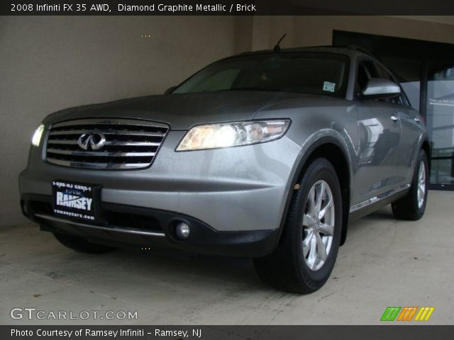 2008 Infiniti FX 35 AWD in Diamond Graphite Metallic