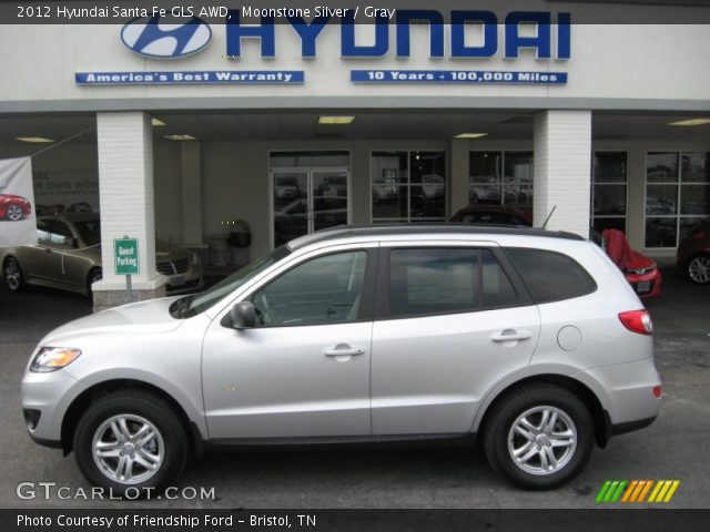 2012 Hyundai Santa Fe GLS AWD in Moonstone Silver