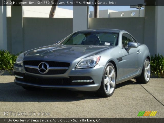 2012 Mercedes-Benz SLK 350 Roadster in Silver Mist Metallic