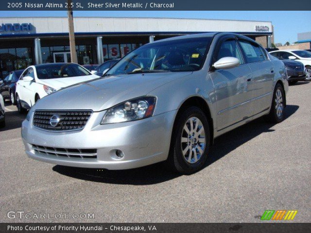 2005 Nissan Altima 2.5 SL in Sheer Silver Metallic