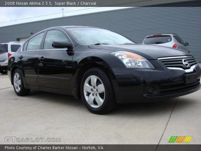 2008 Nissan Altima 2.5 S in Super Black