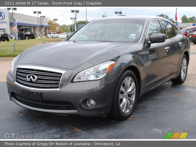 2011 Infiniti M 37 Sedan in Storm Front Gray