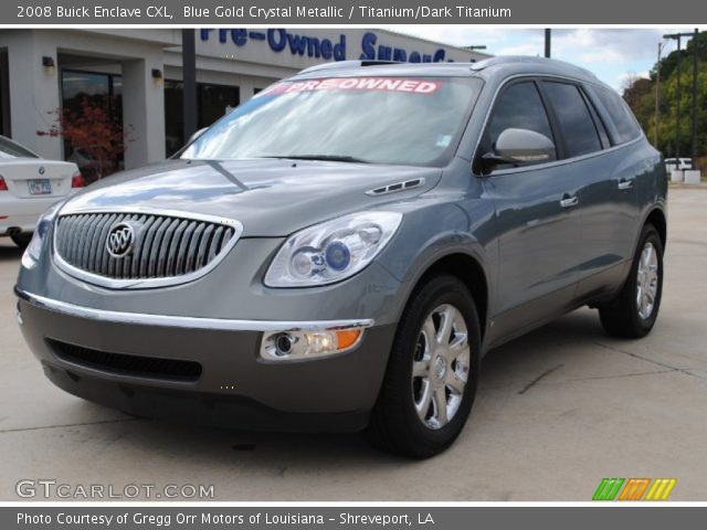 2008 Buick Enclave CXL in Blue Gold Crystal Metallic