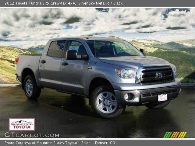 2012 Toyota Tundra SR5 CrewMax 4x4 in Silver Sky Metallic