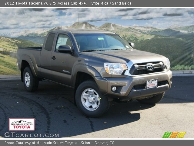2012 Toyota Tacoma V6 SR5 Access Cab 4x4 in Pyrite Mica