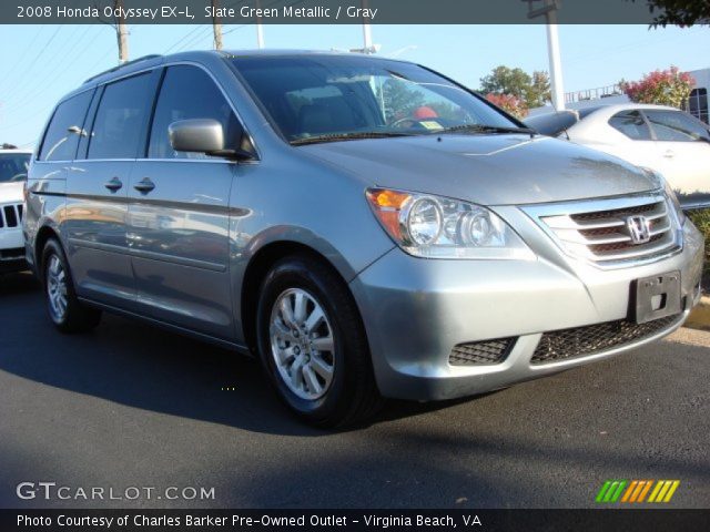2008 Honda Odyssey EX-L in Slate Green Metallic