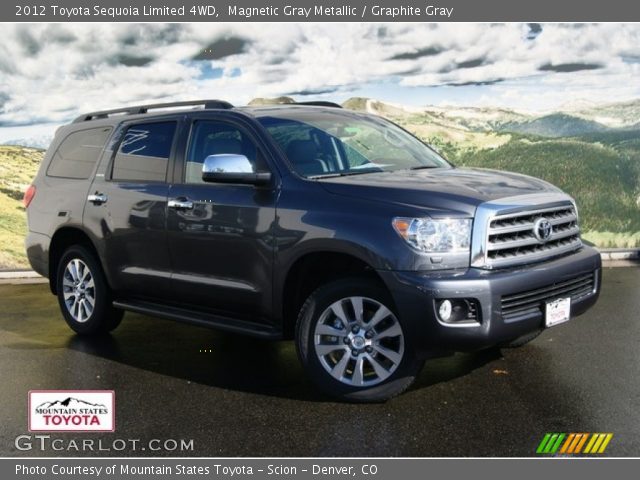 2012 Toyota Sequoia Limited 4WD in Magnetic Gray Metallic