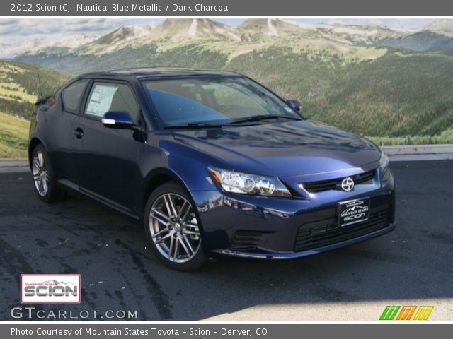 2012 Scion tC  in Nautical Blue Metallic