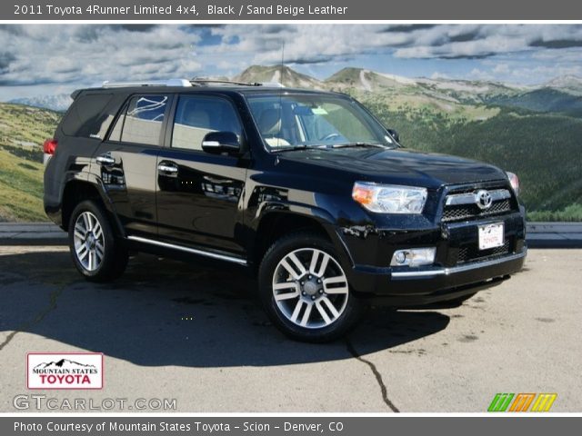 2011 Toyota 4Runner Limited 4x4 in Black