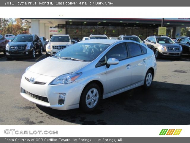 2011 Toyota Prius Hybrid II in Classic Silver Metallic