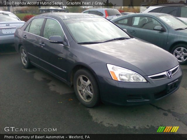 2007 Honda Accord Hybrid Sedan in Graphite Pearl