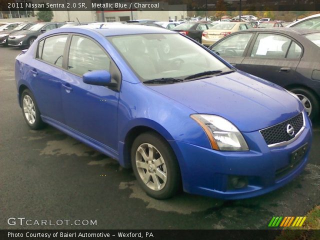 2011 Nissan Sentra 2.0 SR in Metallic Blue