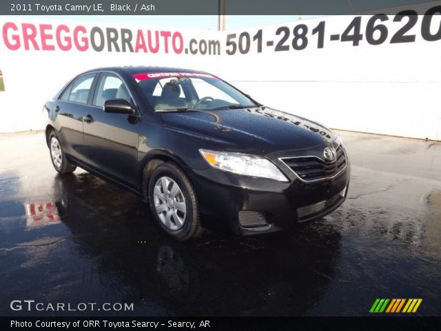 2011 Toyota Camry LE in Black