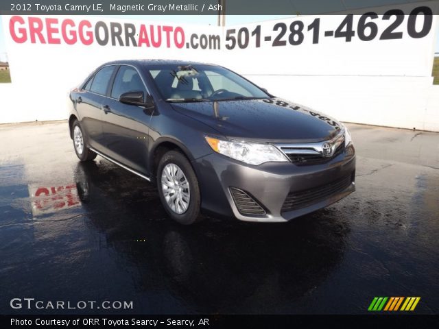 2012 Toyota Camry LE in Magnetic Gray Metallic