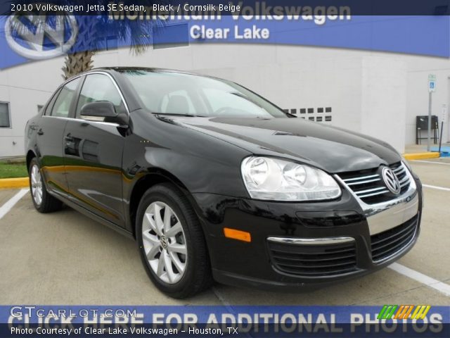 2010 Volkswagen Jetta SE Sedan in Black