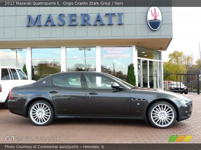 2012 Maserati Quattroporte S in Grigio Granito (Dark Grey)