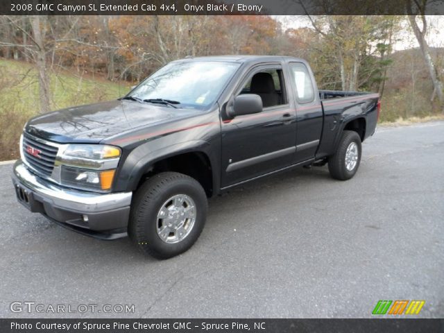 2008 GMC Canyon SL Extended Cab 4x4 in Onyx Black