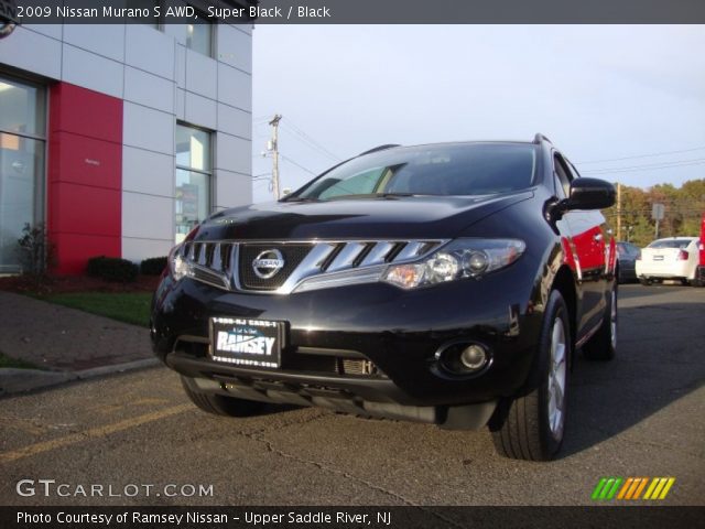 2009 Nissan Murano S AWD in Super Black