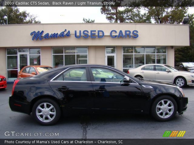 2009 Cadillac CTS Sedan in Black Raven