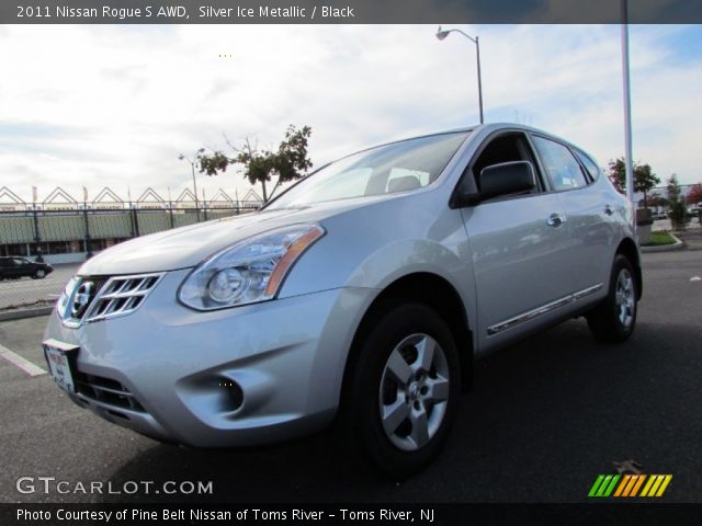2011 Nissan Rogue S AWD in Silver Ice Metallic