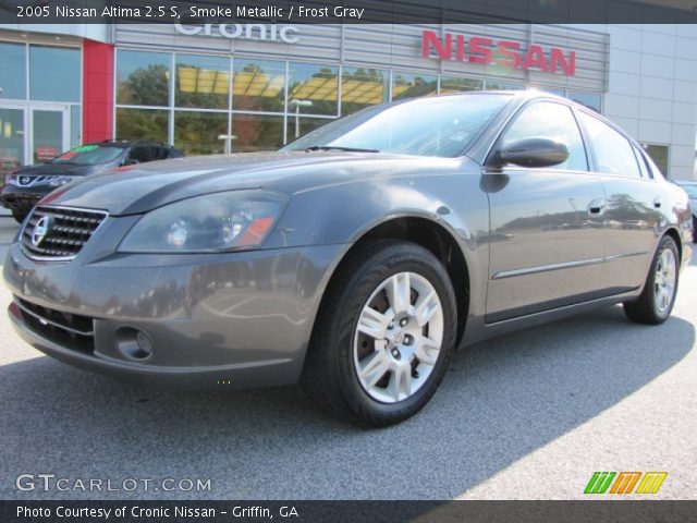 2005 Nissan altima white smoke #2