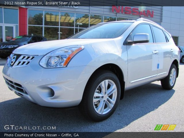 2012 Nissan Rogue SV in Brilliant Silver