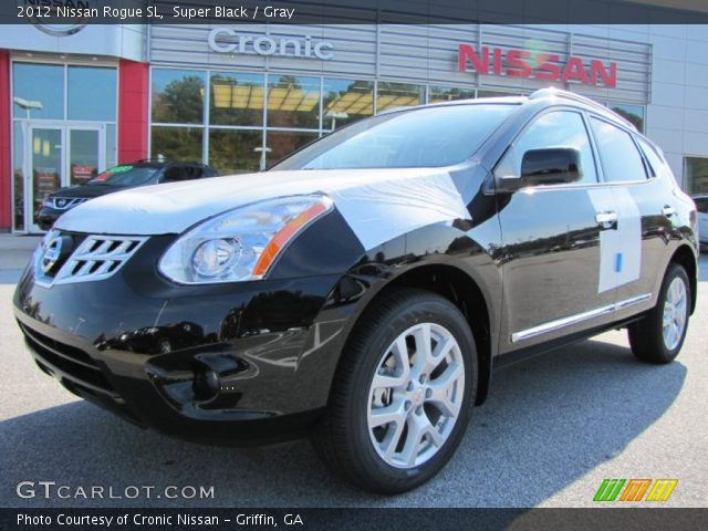 2012 Nissan Rogue SL in Super Black