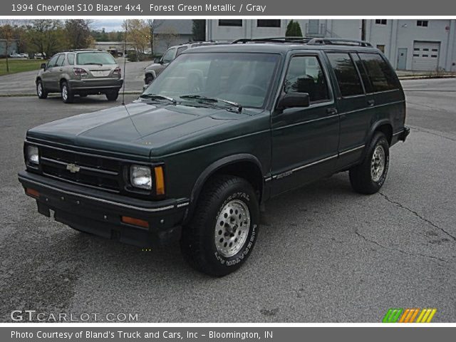 1994 Chevrolet S10 Blazer 4x4 in Forest Green Metallic