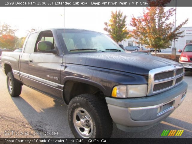 1999 Dodge Ram 1500 SLT Extended Cab 4x4 in Deep Amethyst Pearl