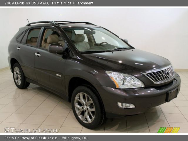 2009 Lexus RX 350 AWD in Truffle Mica
