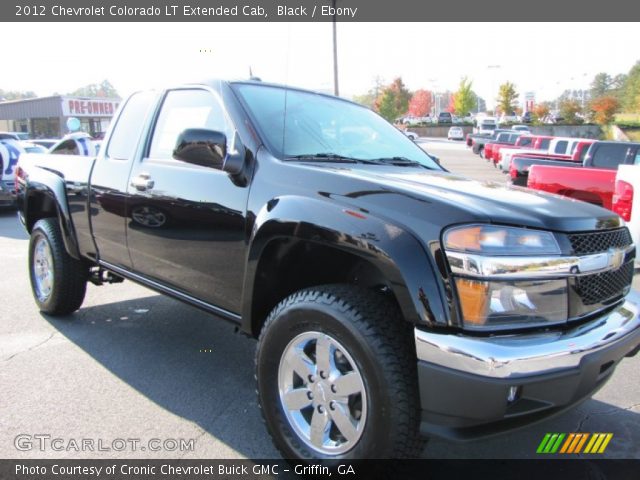 2012 Chevrolet Colorado LT Extended Cab in Black