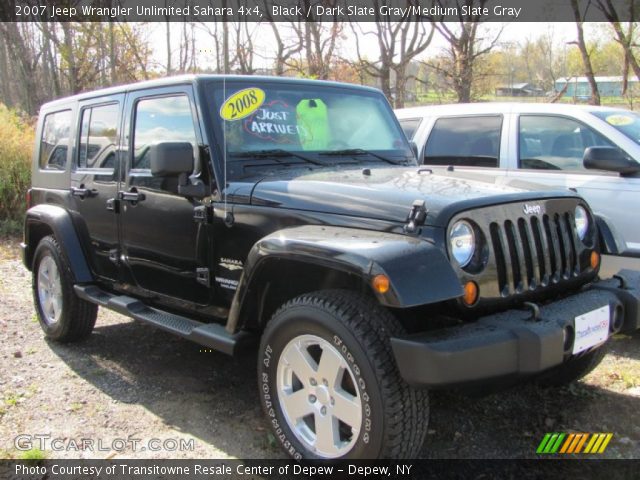 2007 Jeep Wrangler Unlimited Sahara 4x4 in Black