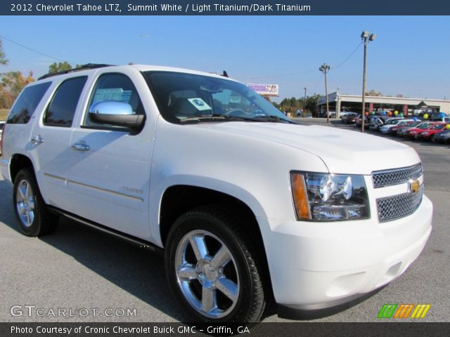 2012 Chevrolet Tahoe LTZ in Summit White