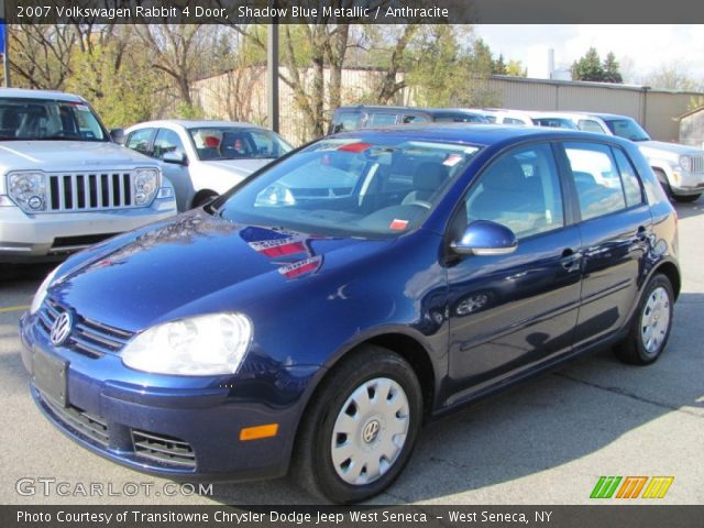 2007 Volkswagen Rabbit 4 Door in Shadow Blue Metallic