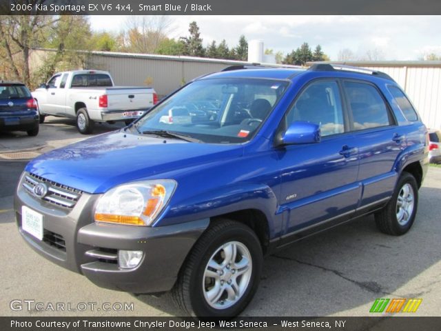 2006 Kia Sportage EX V6 4x4 in Smart Blue