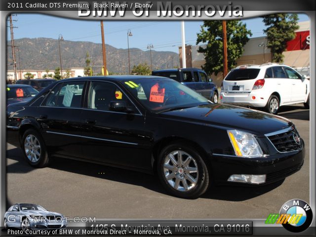 2011 Cadillac DTS Premium in Black Raven