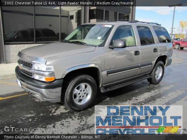 2002 Chevrolet Tahoe LS 4x4 in Light Pewter Metallic