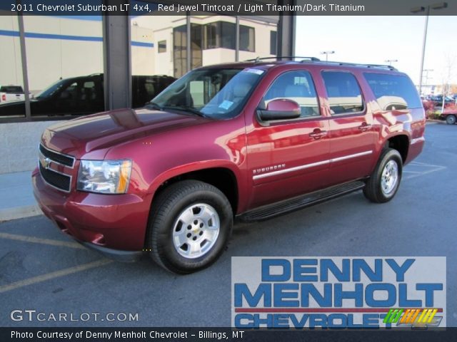 2011 Chevrolet Suburban LT 4x4 in Red Jewel Tintcoat