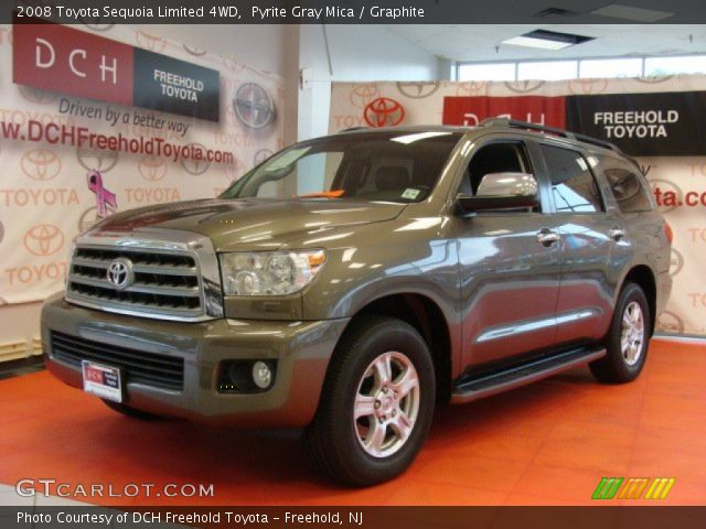 2008 Toyota Sequoia Limited 4WD in Pyrite Gray Mica
