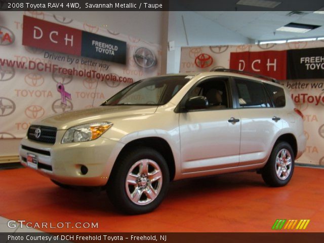 2008 Toyota RAV4 4WD in Savannah Metallic