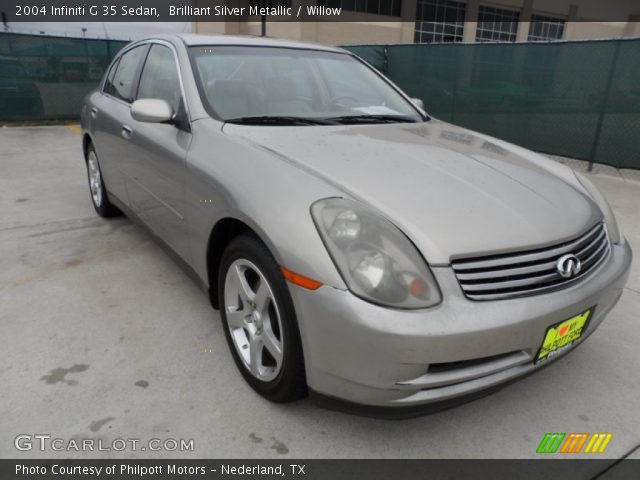 2004 Infiniti G 35 Sedan in Brilliant Silver Metallic