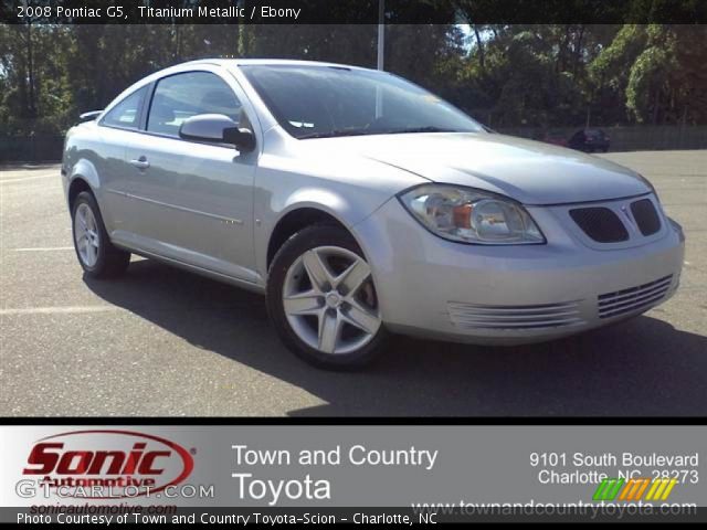 2008 Pontiac G5  in Titanium Metallic